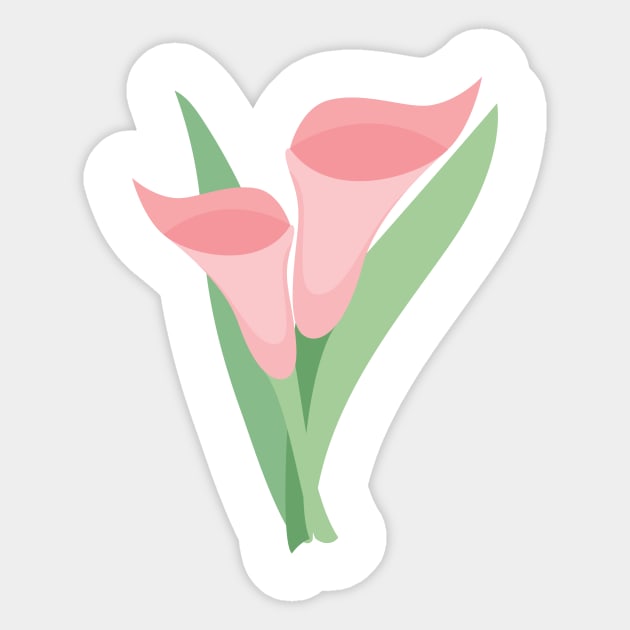 Cute Colorful Lily Sticker by SWON Design